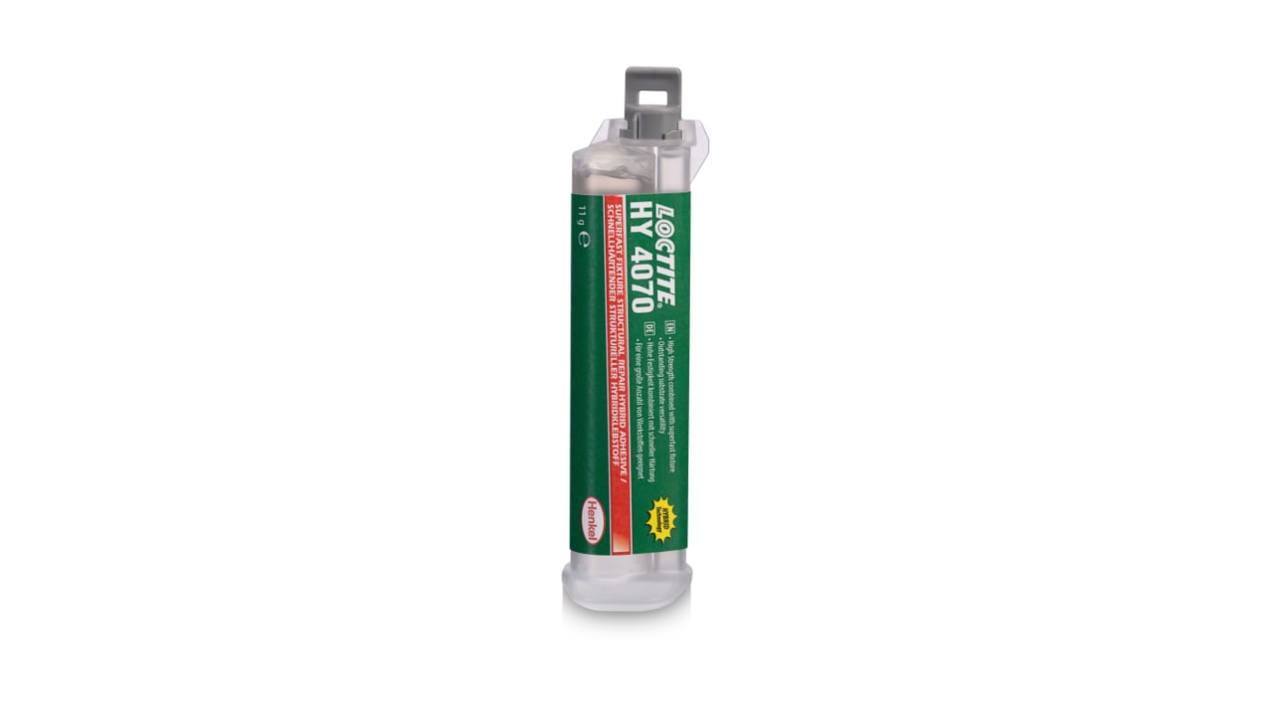 Adhesivo de resina epoxi Loctite Loctite HY 4070, cartucho de 11 g