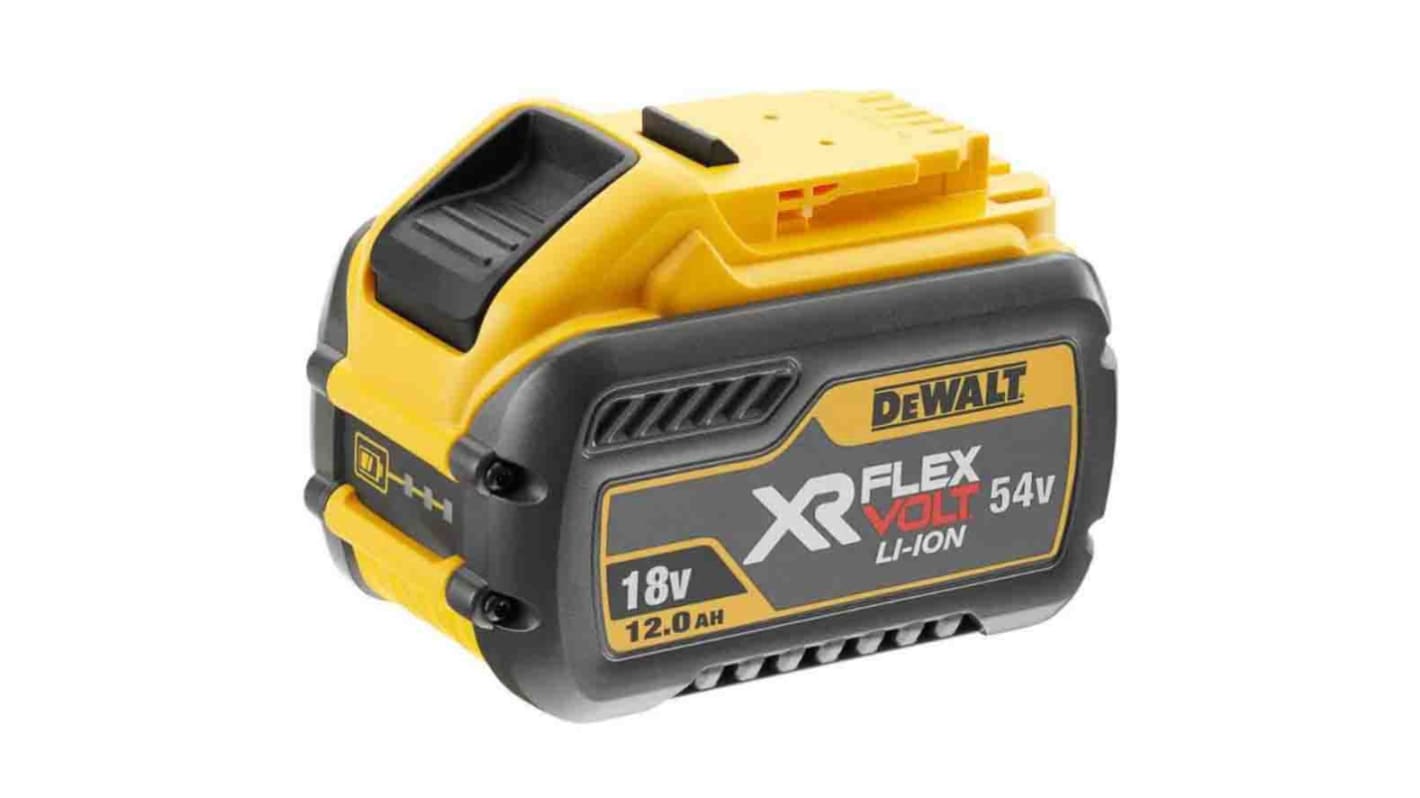 DeWALT DCB548-XJ 12Ah 18 V, 54 V Power Tool Battery, For Use With 18V XR & 54V XR FLEXVOLT Tool