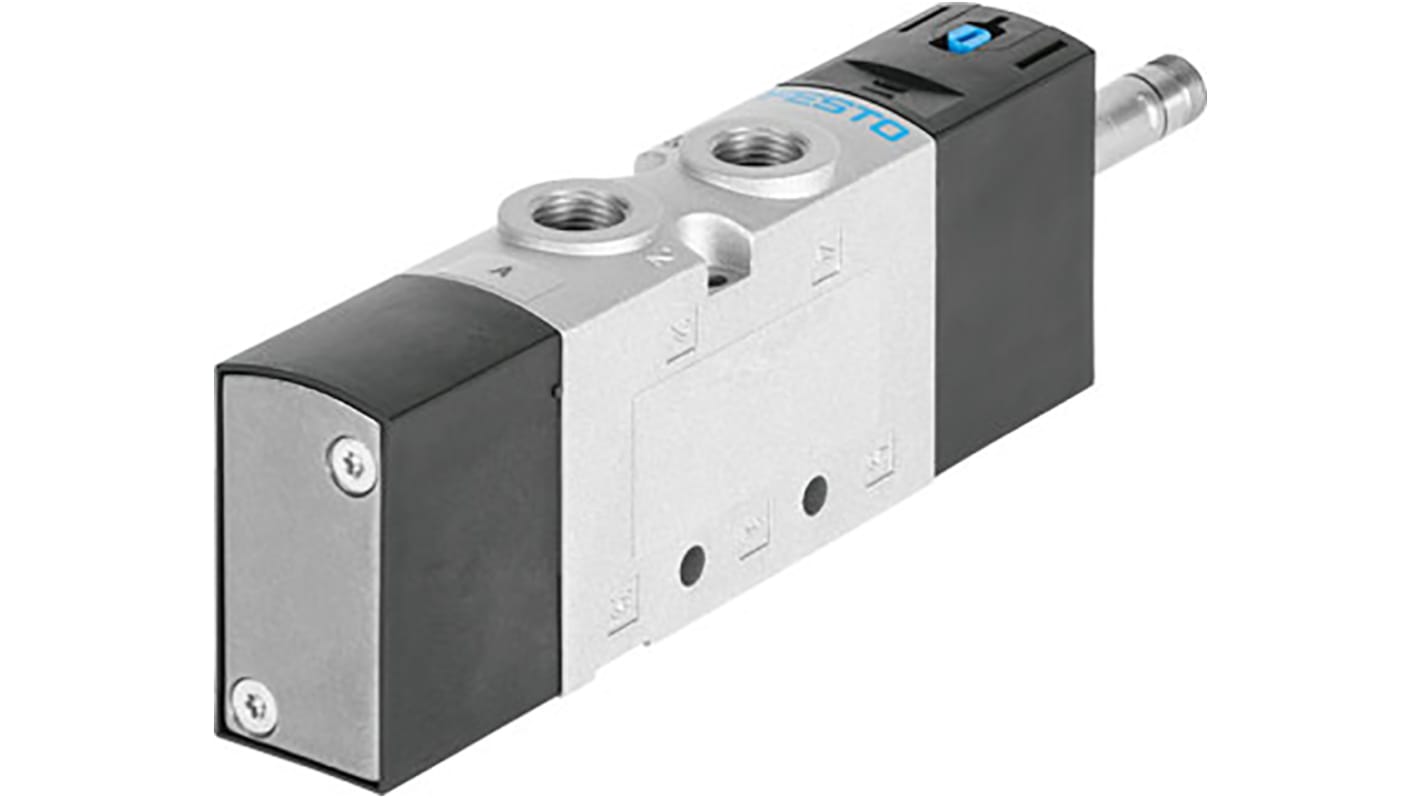 Festo 5/2 Solenoid Valve - Pilot G 1/8 VUVS Series, 575250