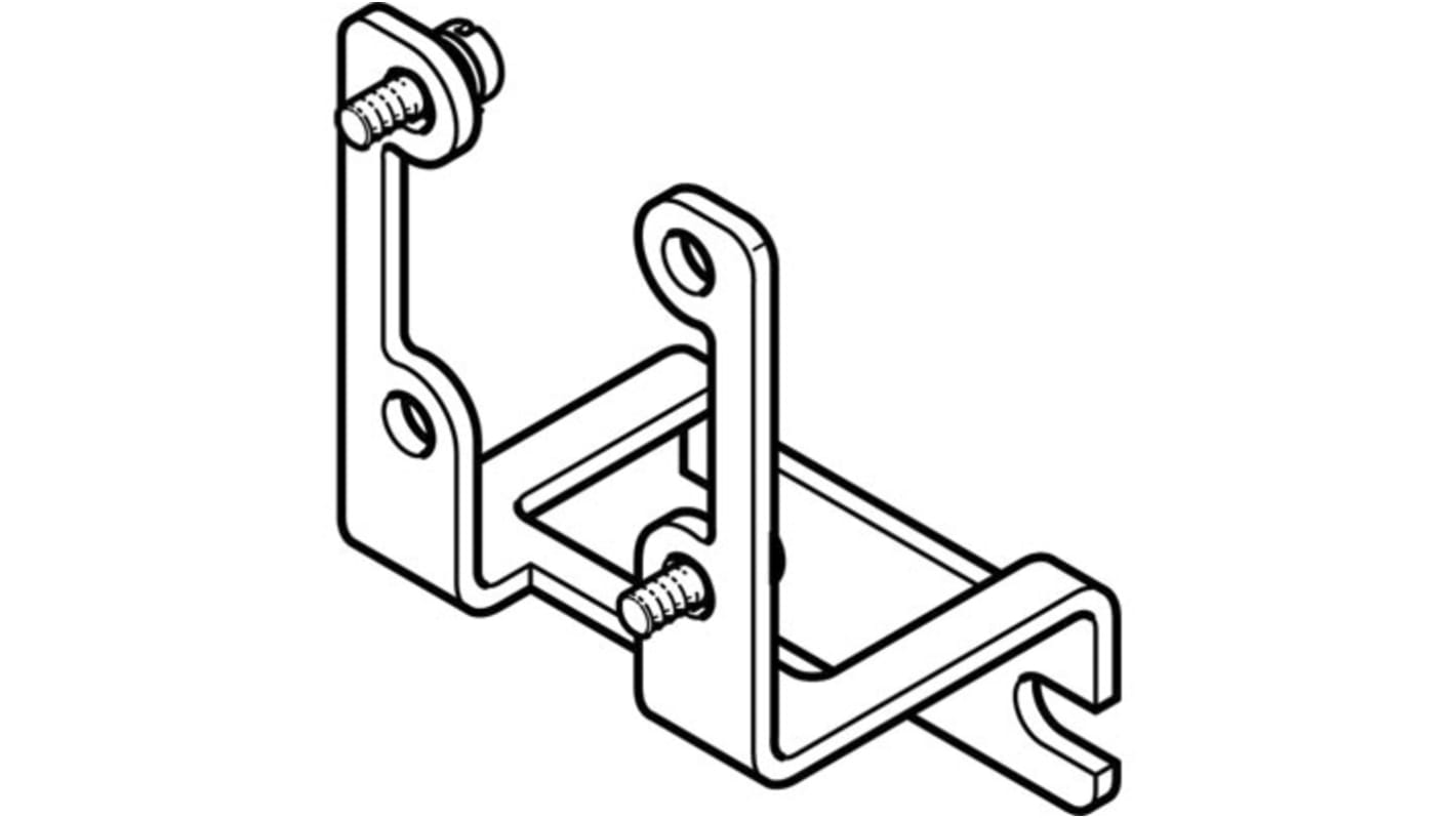 Festo Mounting Bracket SAMH-PN-W , For Use With SPAN Pressure Sensors