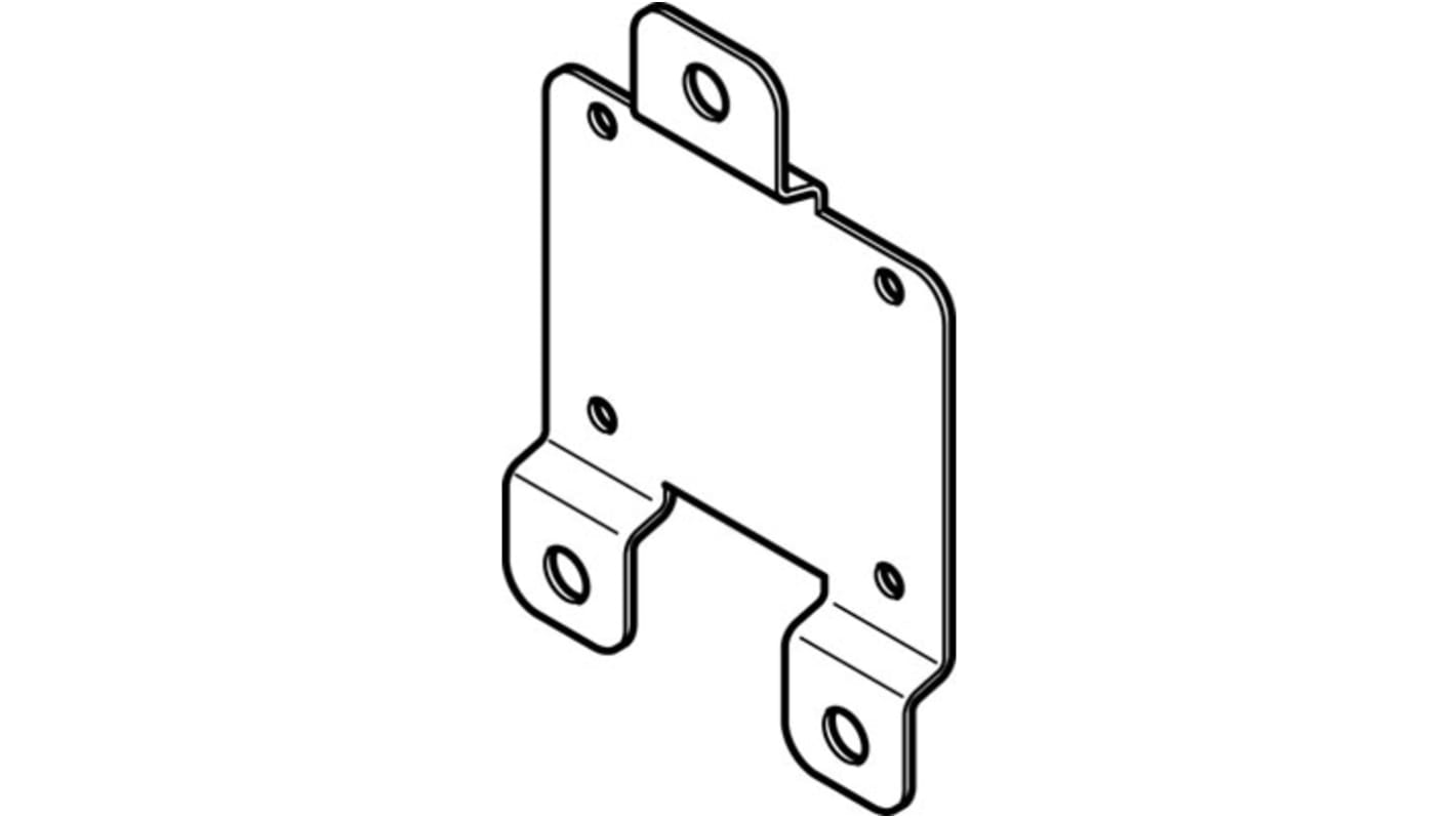 Support de montage Festo SAMH, à utiliser avec Capteurs de débit SFAW