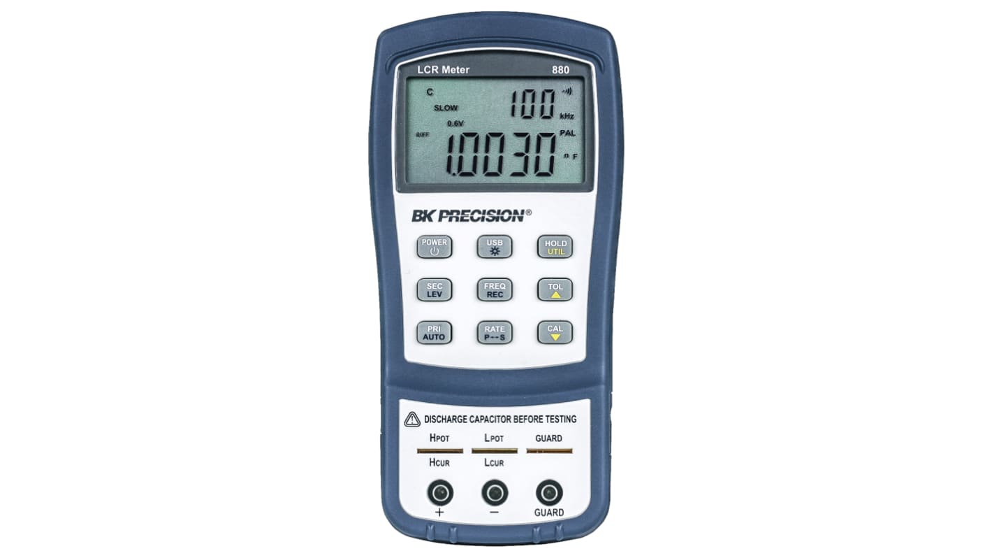 BK Precision BK880 Handheld LCR Meter 20mF, 10 MΩ, 1000H