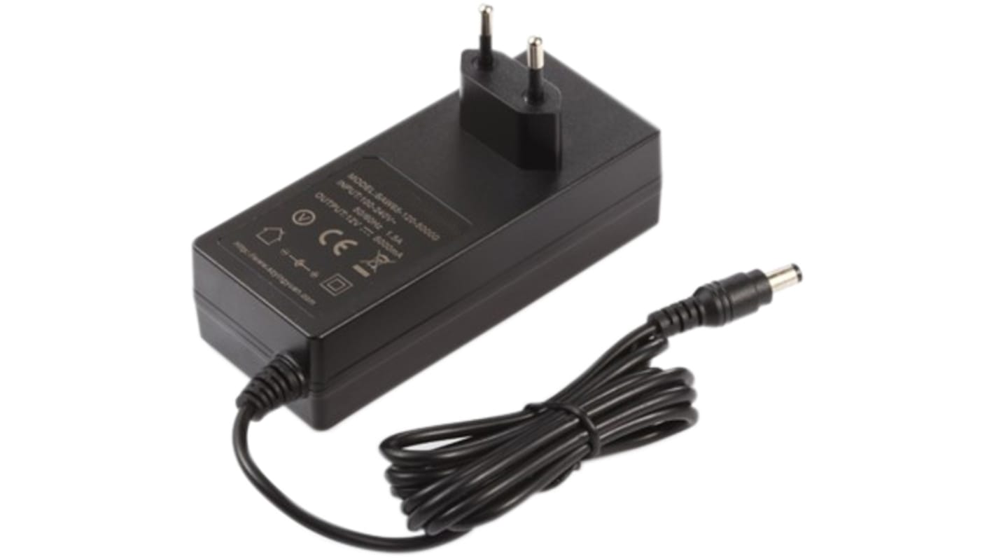 Adaptateur AC/DC 5V c.c., 3A, 15W, , Régulée