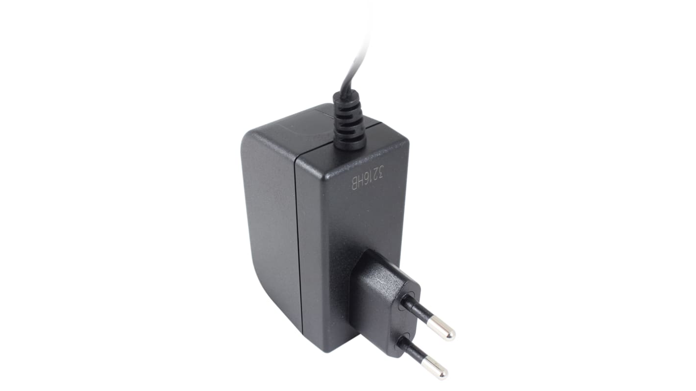 RS PRO 15W Plug-In AC/DC Adapter 7.5V dc Output, 2A Output