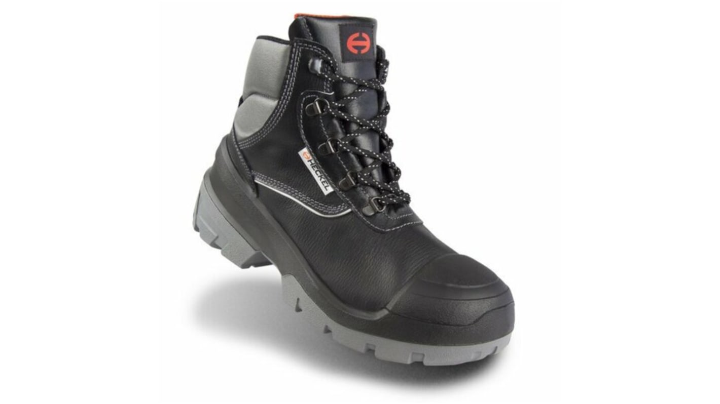 Heckel XXL PRO Black Steel Toe Capped Men's Safety Boots, UK 5, EU 38