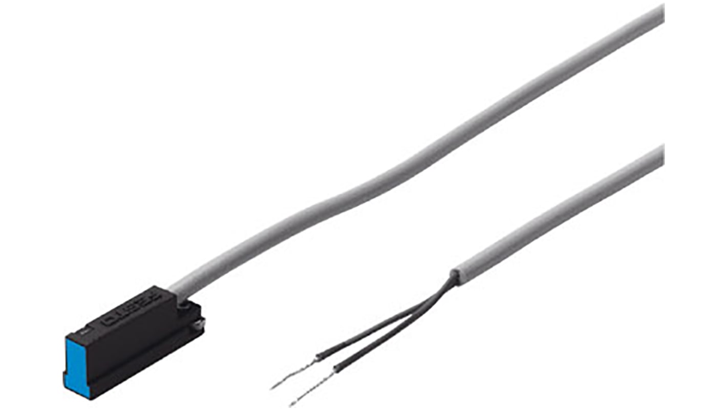 Festo Proximity Sensor Pneumatic Position Detector, IP65, IP67, 3 to 230V ac/dc, NO Operation, SME-8, with LED
