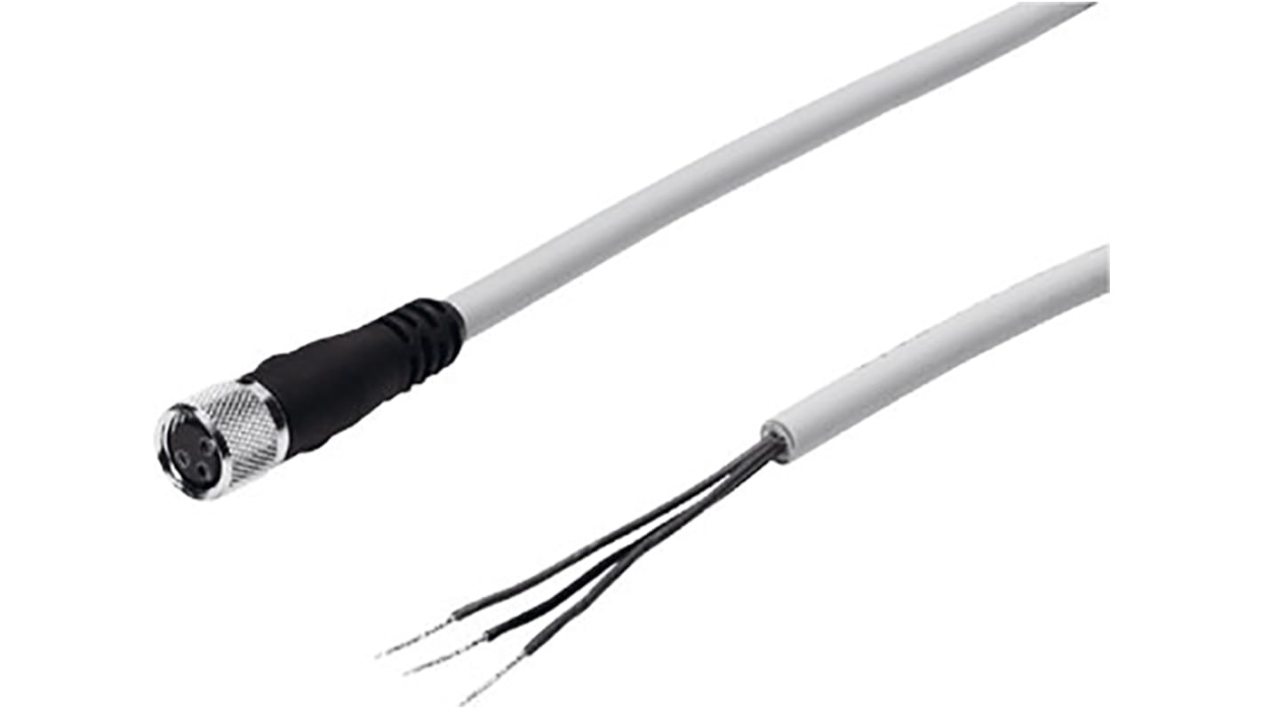 Festo 气动传感器, SIM-M8系列, SIM-M8-3GD-2,5-PU