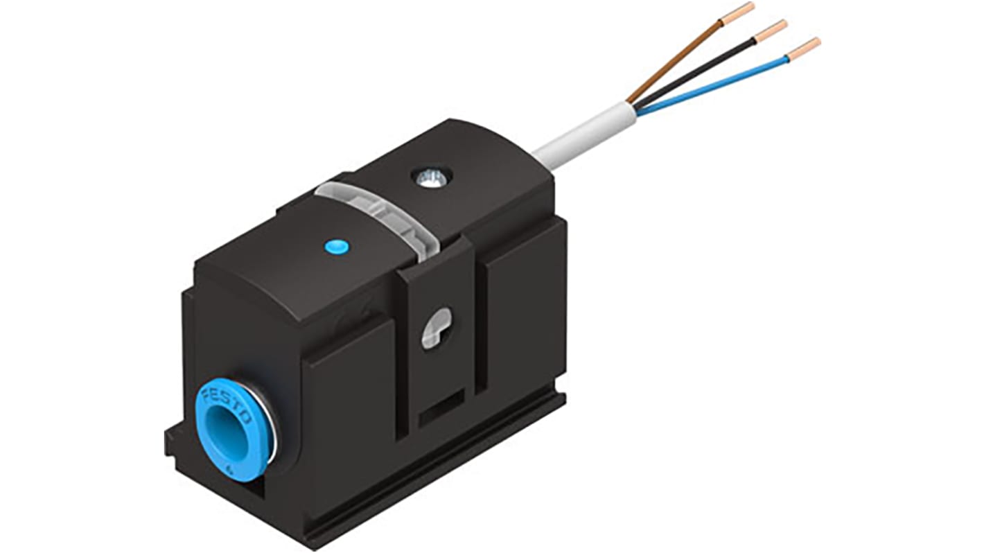 Sensore di pressione SDE5-D10-C-Q6E-P-K, pressione massima 10bar, IP40