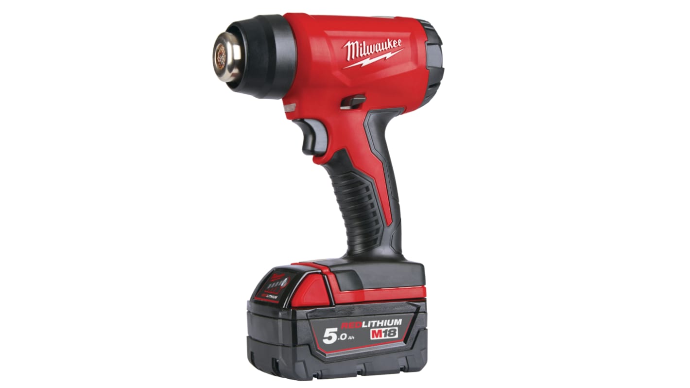 Milwaukee M18BHG 470°C max Cordless Heat Gun