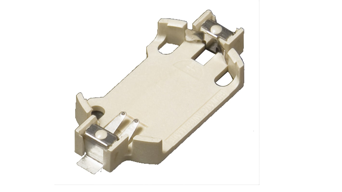 Takachi Electric Industrial CR2032 Battery Holder, Button Contact