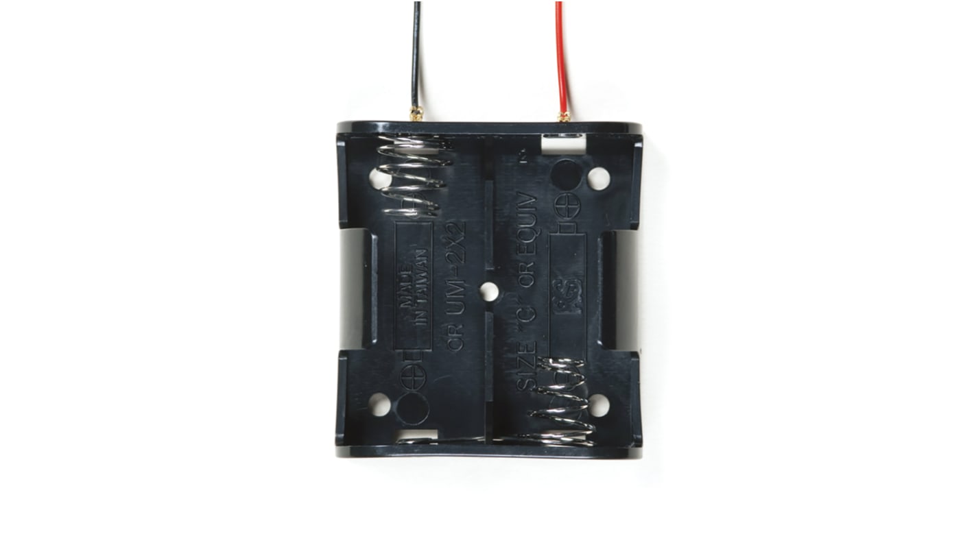 タカチ電機工業 電池ホルダ SN2-2 2 ワイヤーリード