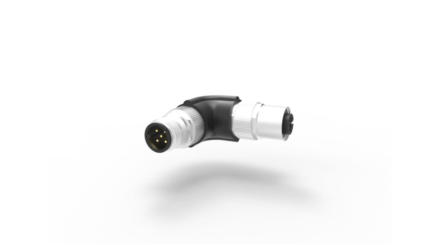 Provertha Circular Connector, M12 Connector, Plug, Male, 42 Series