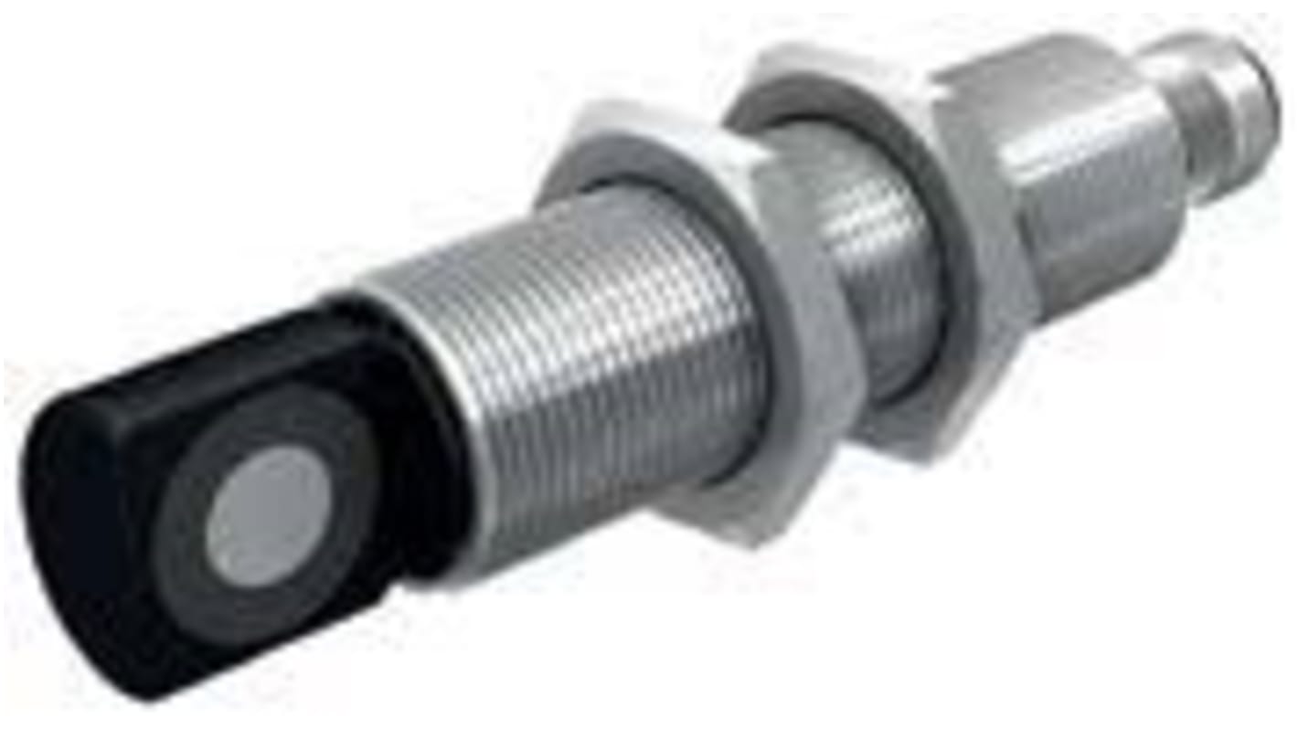 Turck Ultrasonic Barrel-Style Proximity Sensor, M18 x 1, 150 → 1300 mm Detection, Analogue, PNP Output, 30 V dc,