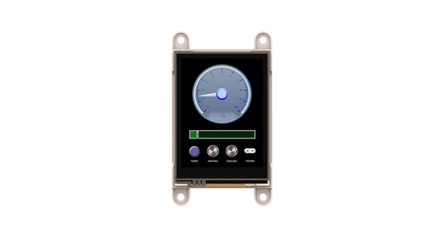4D Systems, gen4 2.4in Arduino Compatible Display with Resistive Touch Screen