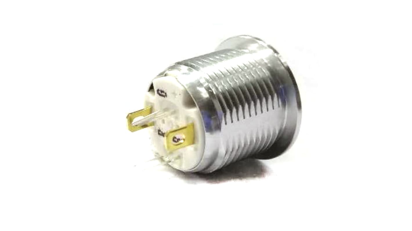 RS PRO Illuminated Push Button Switch, Momentary, Panel Mount, 16mm Cutout, SPST, RGB LED, 36V dc, IP67