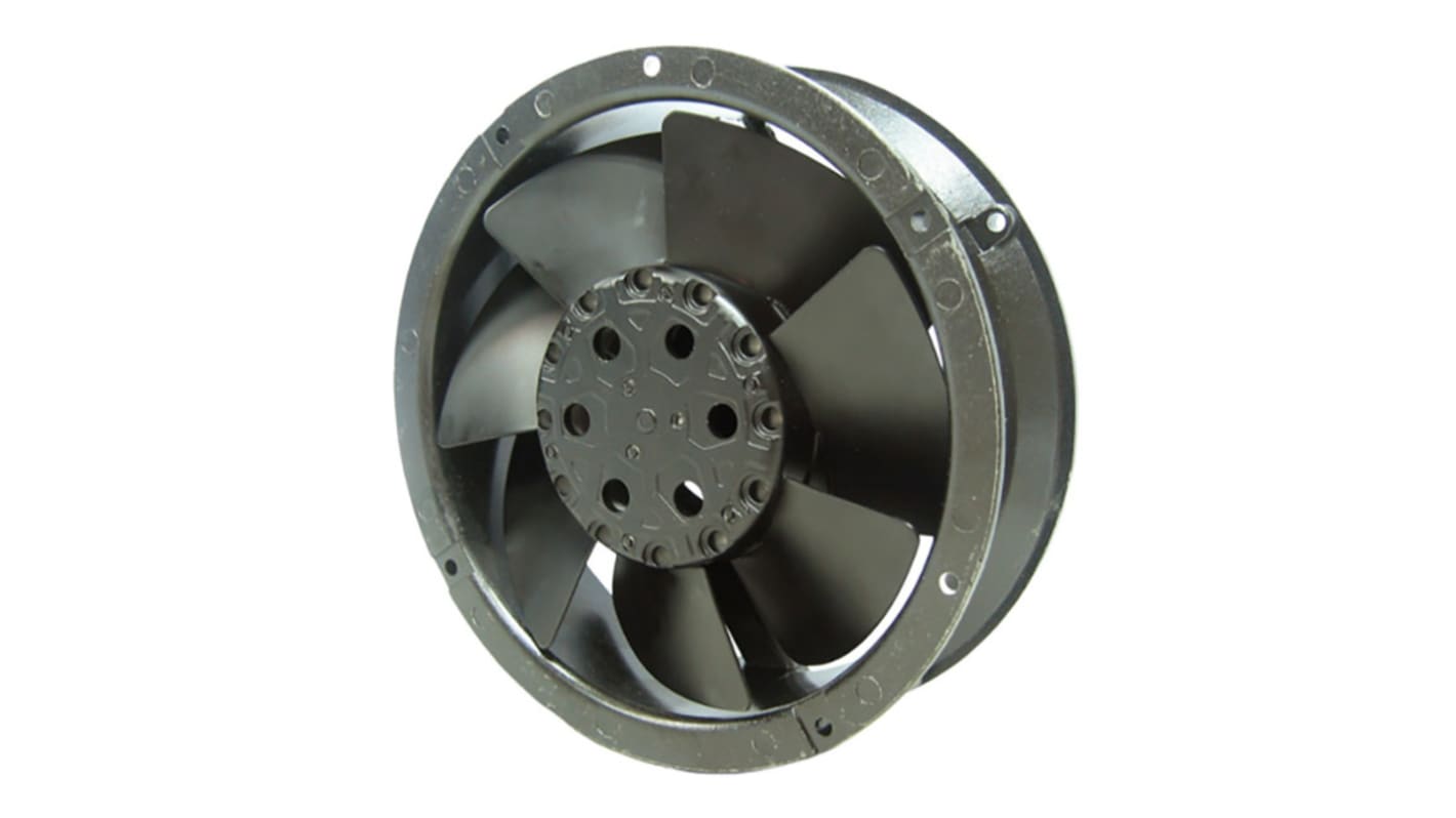 RS PRO Axial Fan, 230 V ac, AC Operation, 365.3m³/h, 42W, IP55, 172 x 51mm