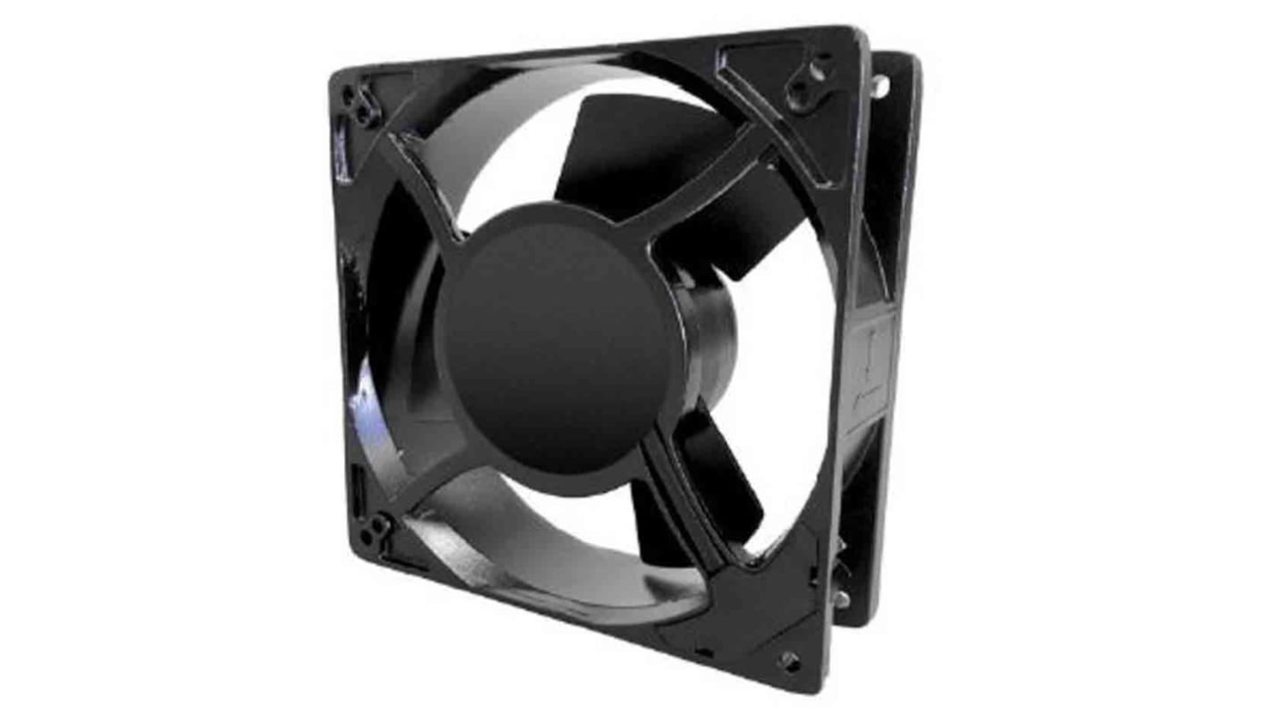 RS PRO Axial Fan, 230 V ac, AC Operation, 217.5m³/h, 26W, IP55, 127 x 127 x 38mm