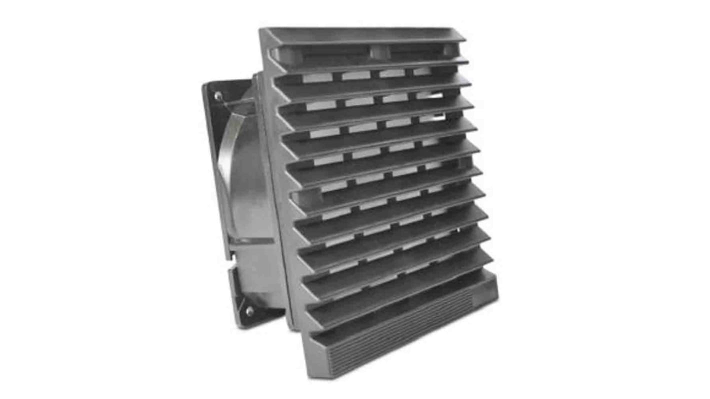 RS PRO Filter Fan, 230 V ac, AC Operation, 113.8m³/h Filtered, 180.1m³/h Unimpeded, IP54, IP55, 148.5 x 148.5mm