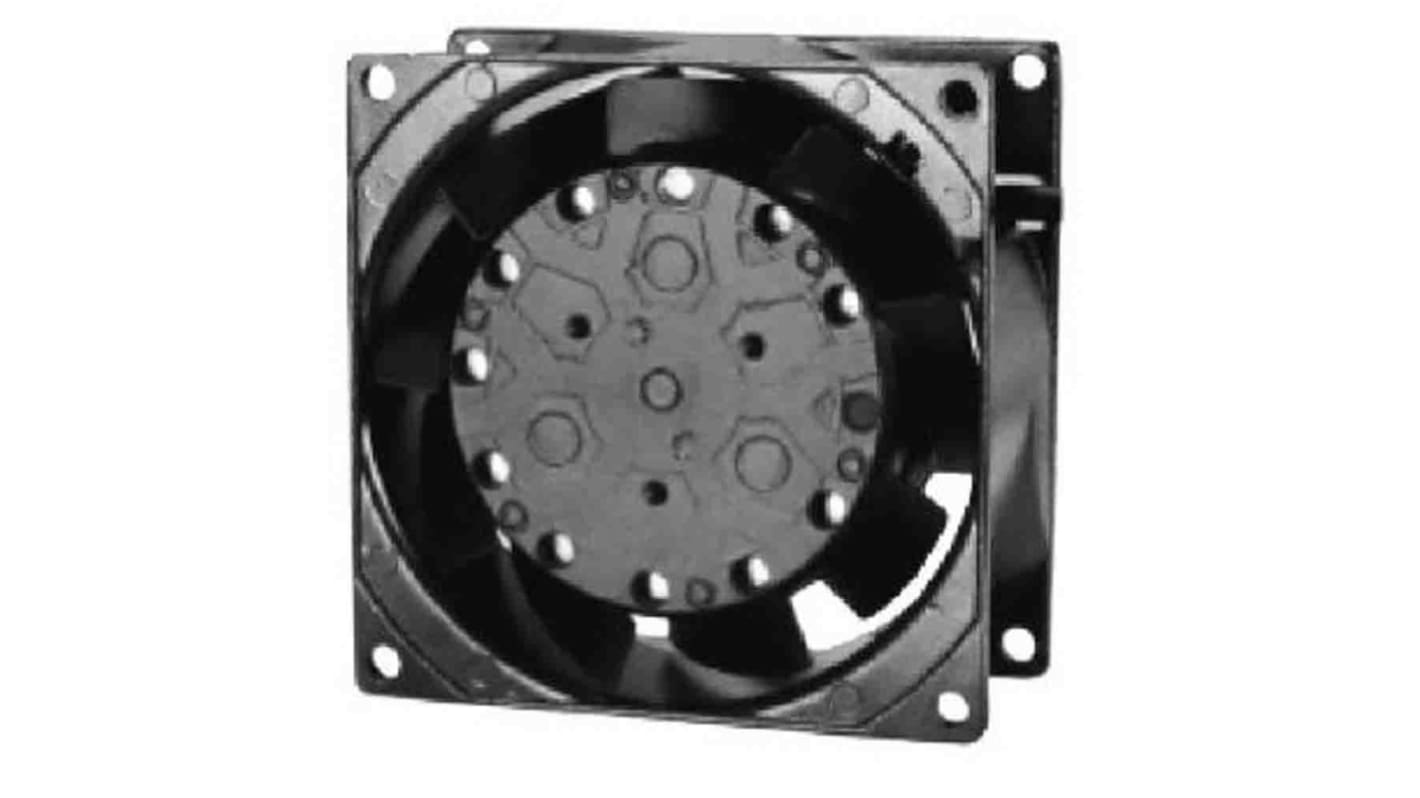 RS PRO Axial Fan, 230 V ac, AC Operation, 56m³/h, 13W, IP55, 80 x 80 x 38mm