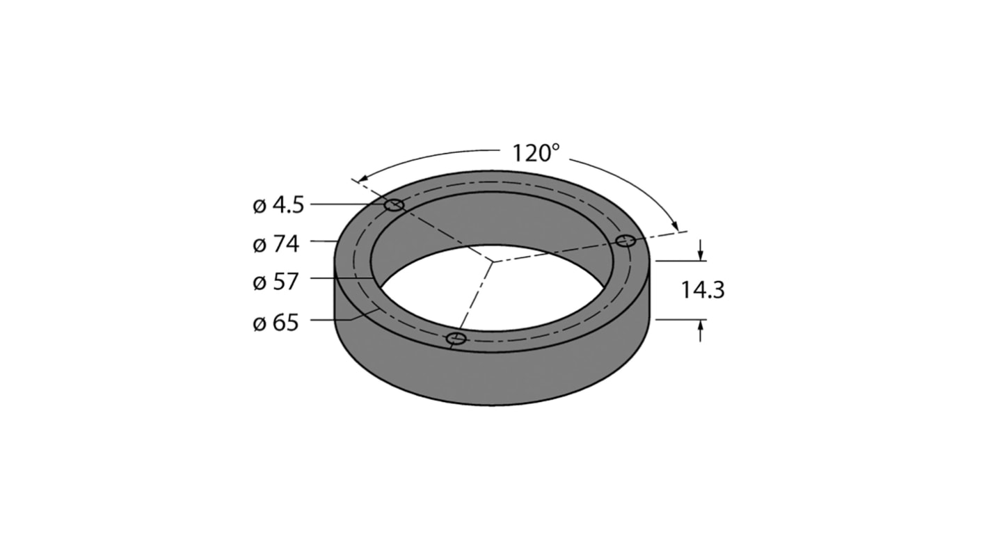Rs-Online Anello di protezione Turck per uso con Encoder induttivo Ri-EQR24