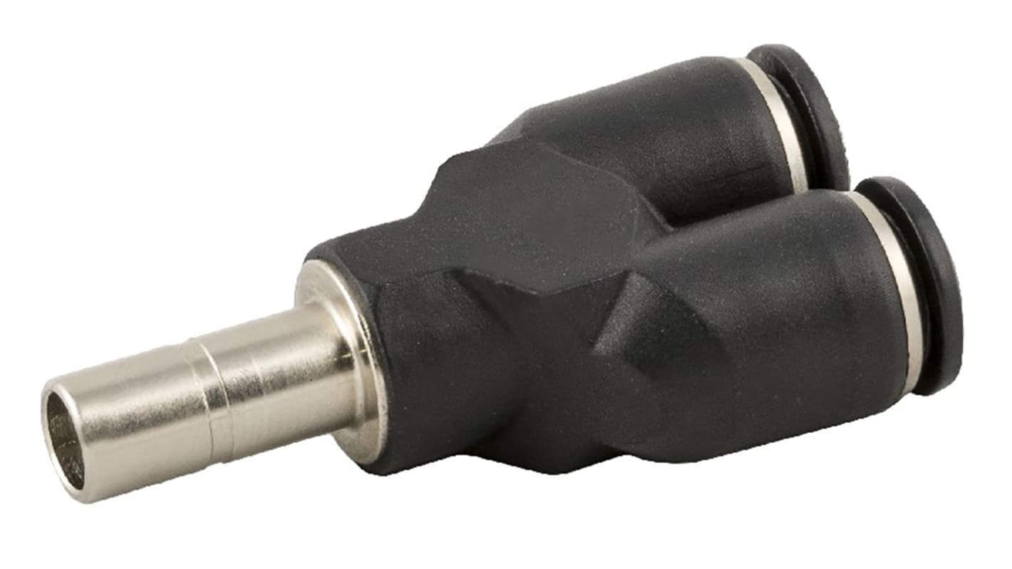 RS PRO Push-in Fitting, Push In 6 mm to Push In 4 mm, Tube-to-Tube Connection Style