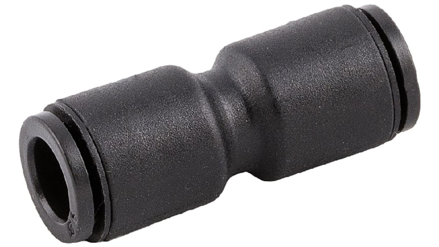 RS PRO 6-mm-Steckanschluss x 6-mm-Steckanschluss Steckfitting, Rohr-zu-Rohr, 20 bar