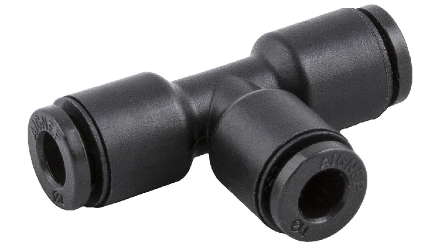 RS PRO Push-in Fitting Push In 4 mm, Push In 4 mm to Push In 4 mm, Tube-to-Tube Connection Style