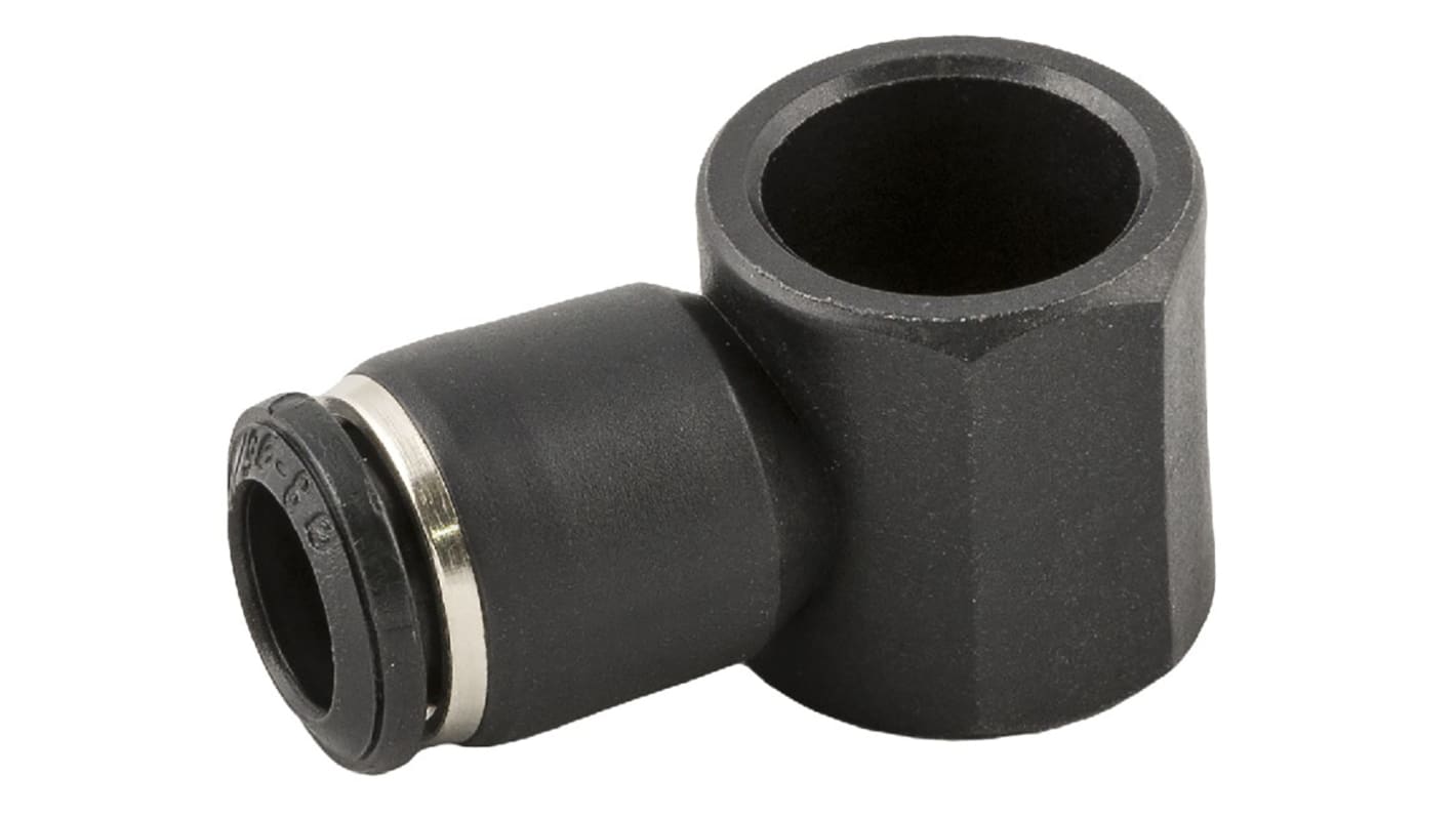 RS PRO Banjo Tube Bodies, M5 Female to Push In 6 mm, Threaded-to-Tube Connection Style