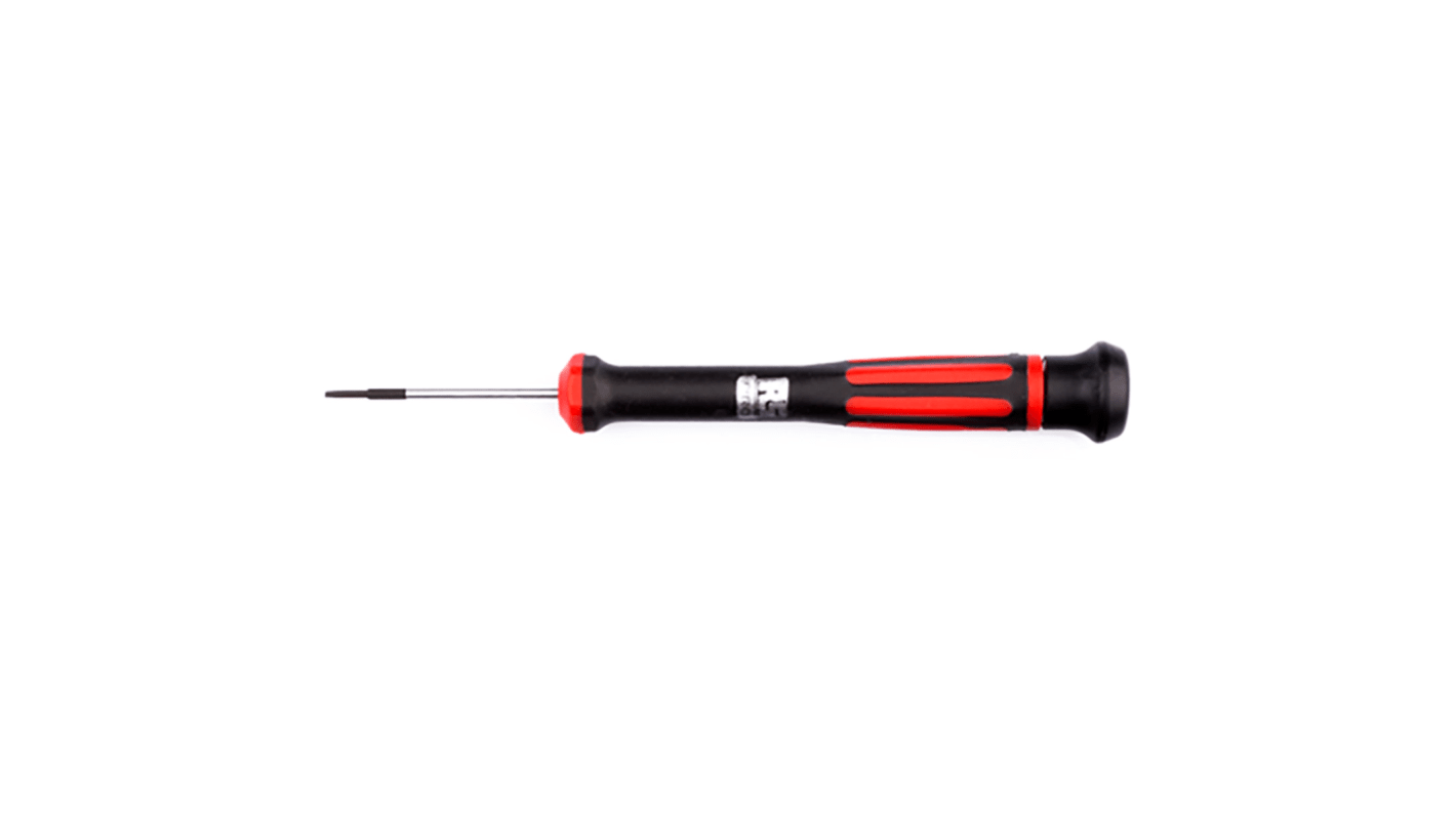 RS PRO Slotted Precision Screwdriver, 1.5 mm Tip, 40 mm Blade