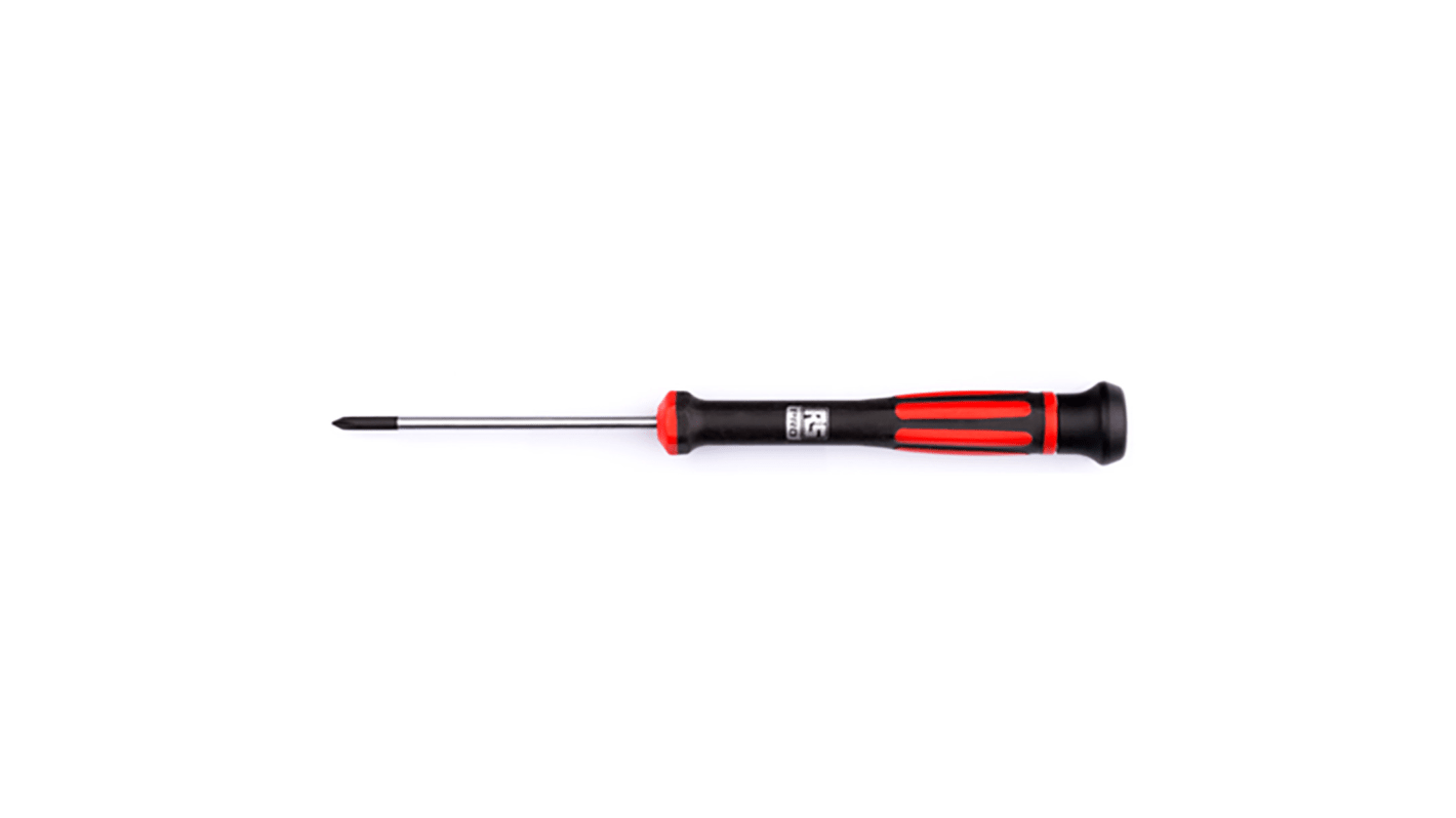 RS PRO Pozidriv Precision Screwdriver, PZ0 Tip, 60 mm Blade