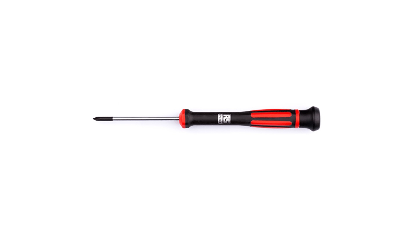 RS PRO Phillips Precision Screwdriver, PH0 Tip, 60 mm Blade