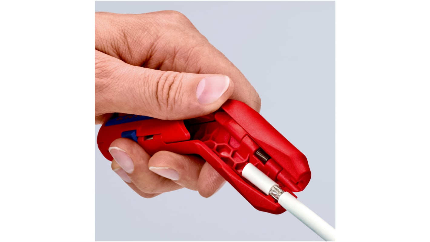 Knipex 16 95 02 SB Series ErgoStrip® Universal stripping tool, 0.2 mm² Min, 135 mm Overall