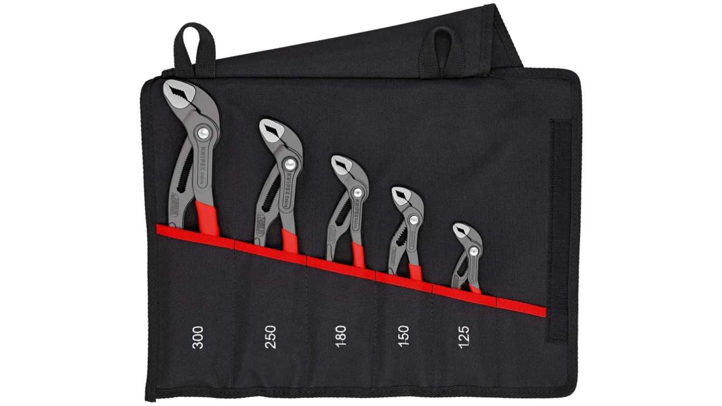 Knipex Cobra® 5-Piece Water Pump Plier Set