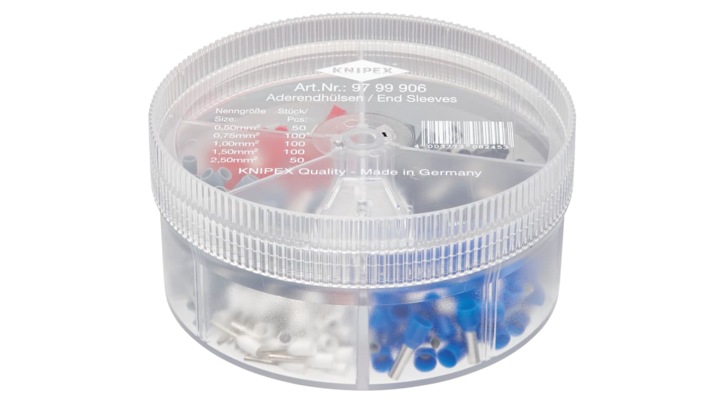 Knipex Crimp Assortment Kit Bootlace Ferrule Crimp terminal Kit