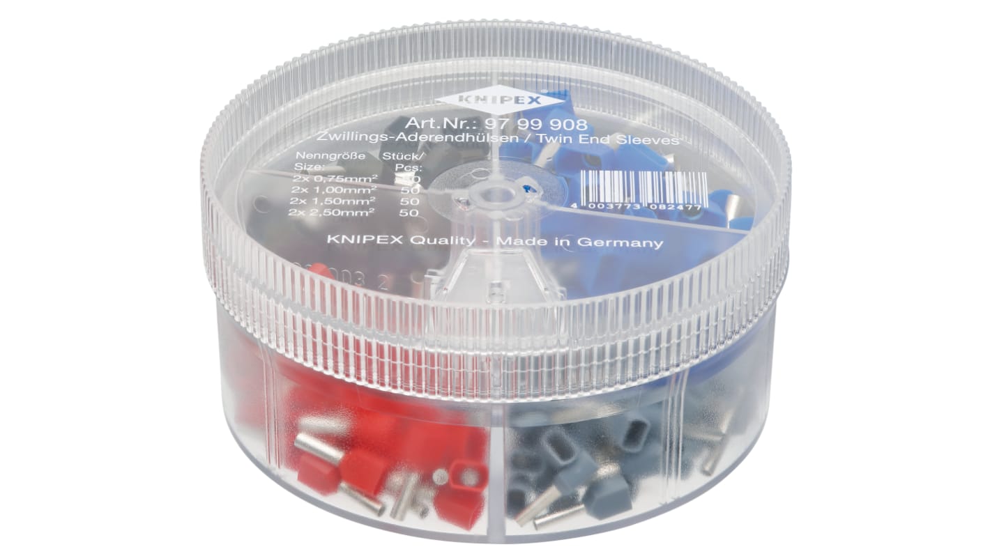 Knipex Crimp Set Crimp-Sortiment-Satz Aderendhülse