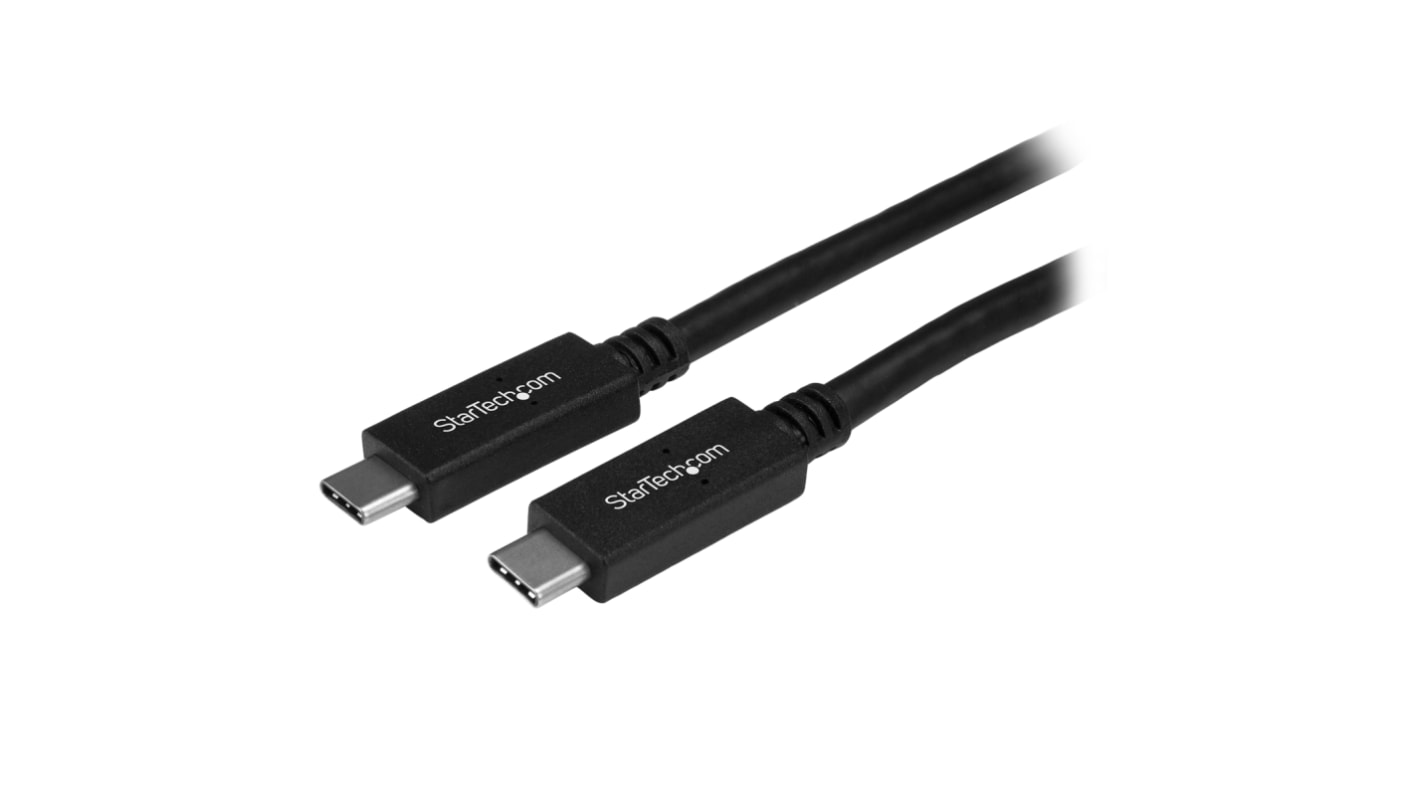 Kabel USB Złącze A USB C Złącze B USB C dł. 2m Kabel USB-C USB 3.0 kolor: Czarny