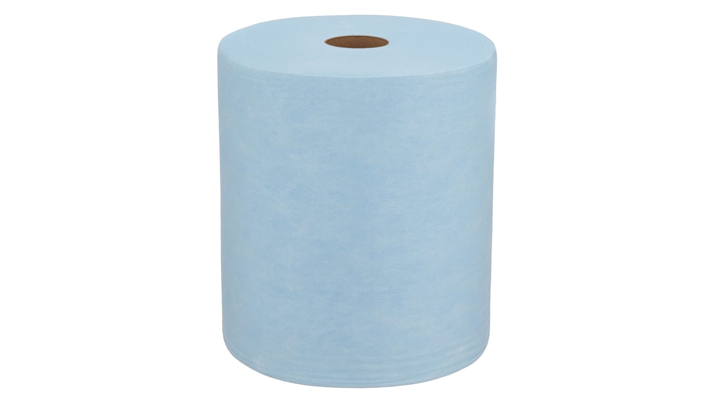 Kimberly Clark X60 General Clean Multi-task Cleaning Cloths 8371 Dry Multi-Purpose Wipes, Roll of 500, 385 x 310mm