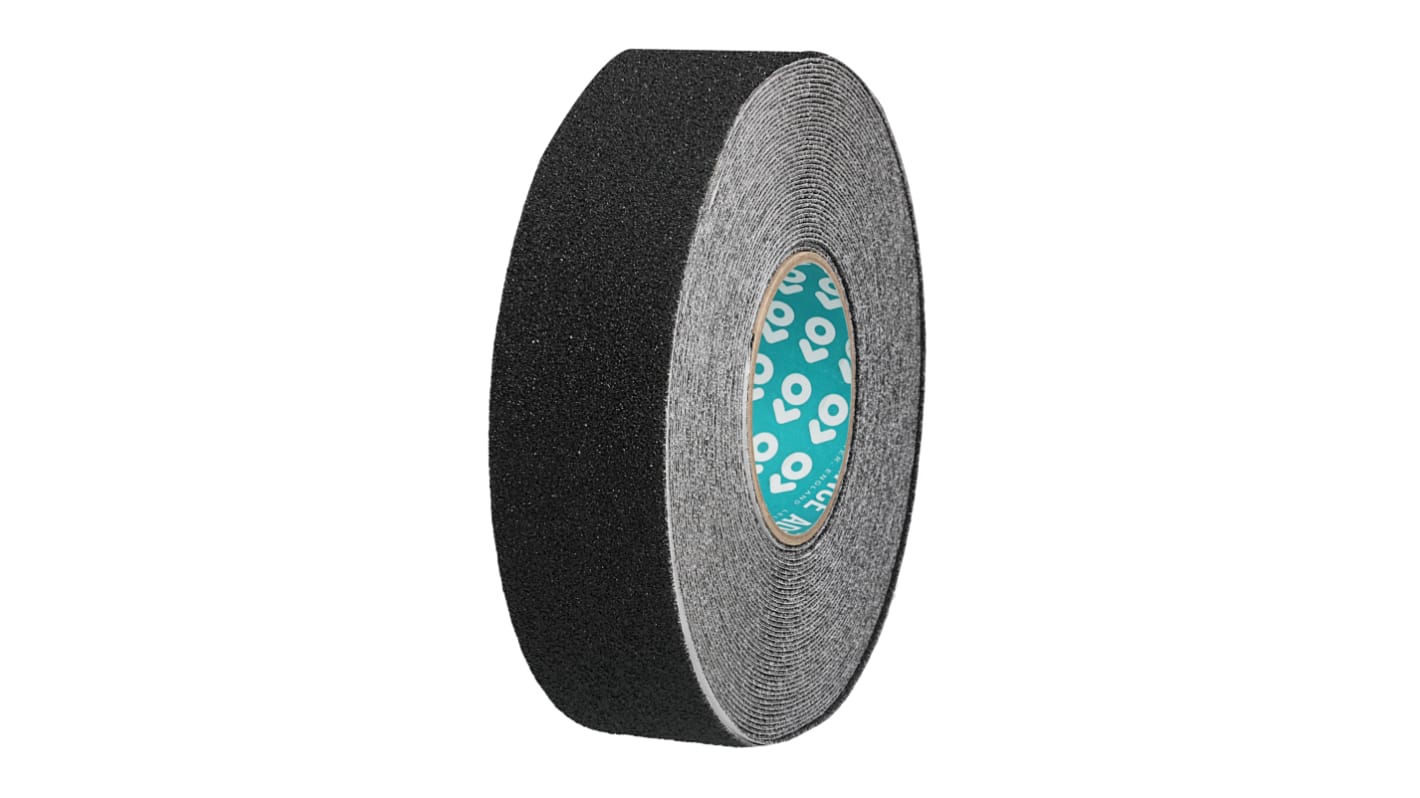 Nastro per segnalazione di pericolo Nero Advance Tapes, in PVC, 50mm x 18m