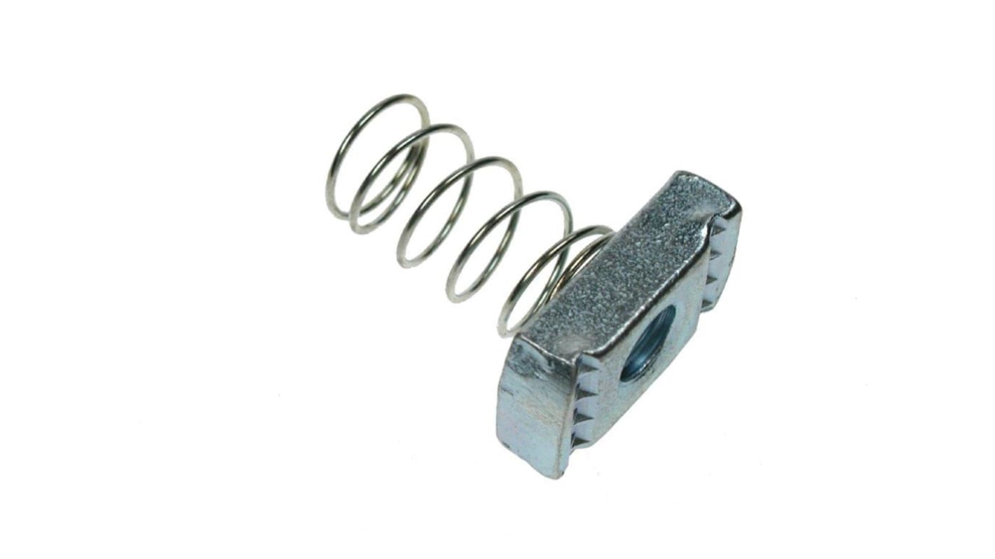 RS PRO Channel Nut, M8, Nut Base Dimensions 6 x 19mm