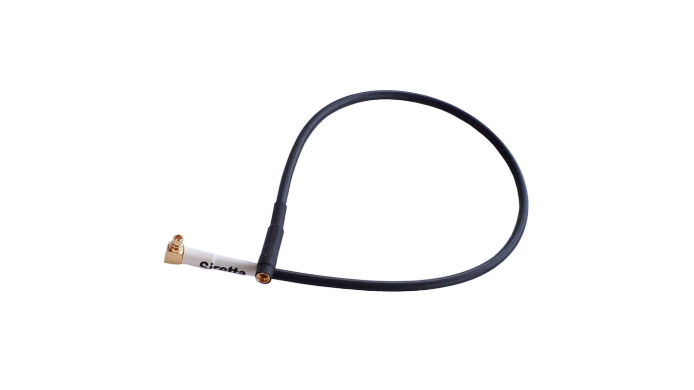 Siretta ASM Series Male MMCX to Female MMCX, 250mm, RG174 Coaxial, Terminated50 Ω