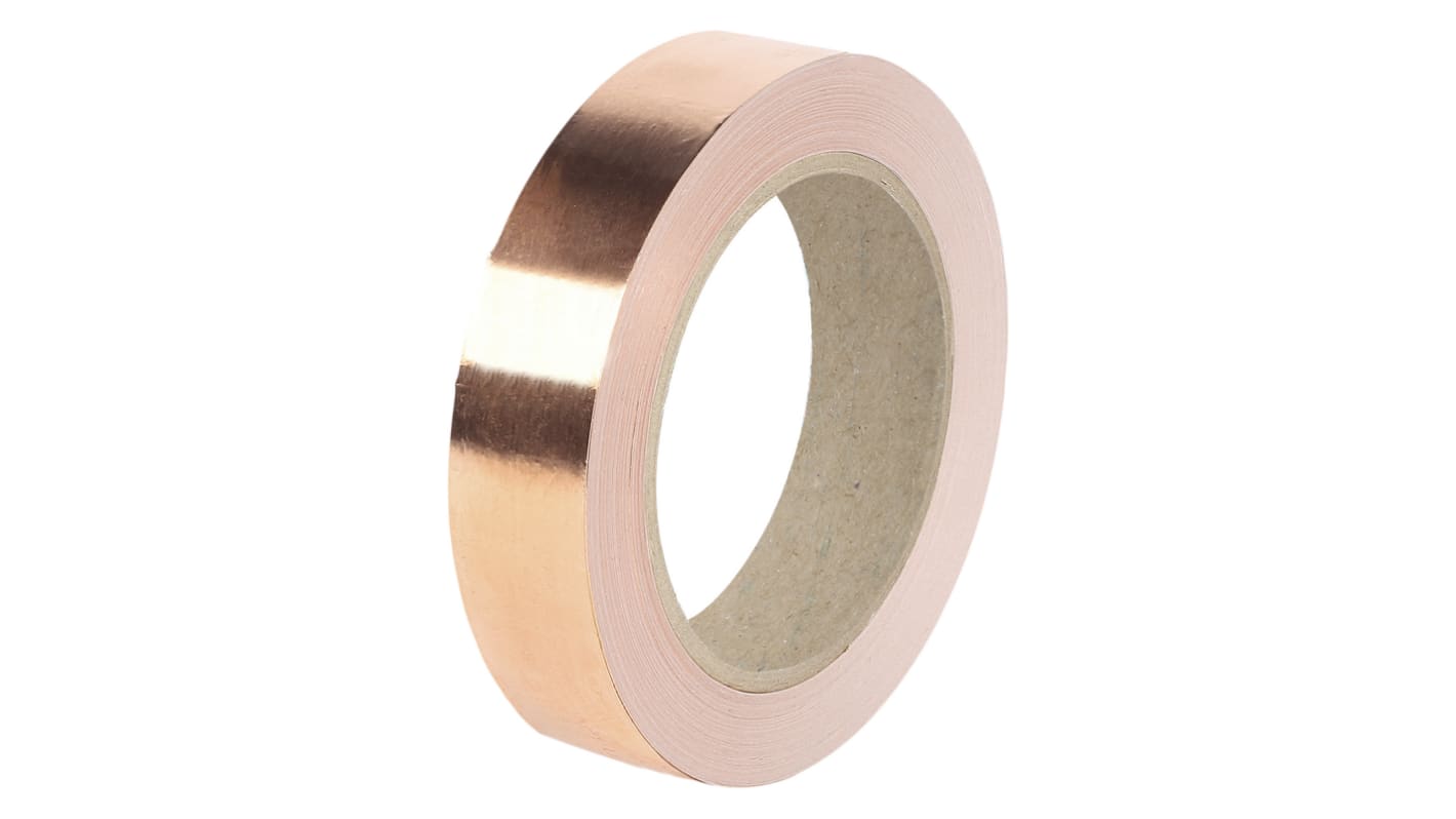 RS PRO Non-Conductive Metallic Tape, 25mm x 33m