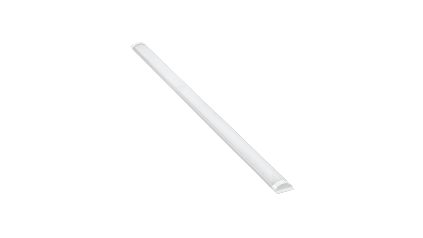 RS PRO 20 W LED Batten Light, 220 → 240 V ac Batten LED Linear Batten, 1 Lamp, 600 mm Long, IP20
