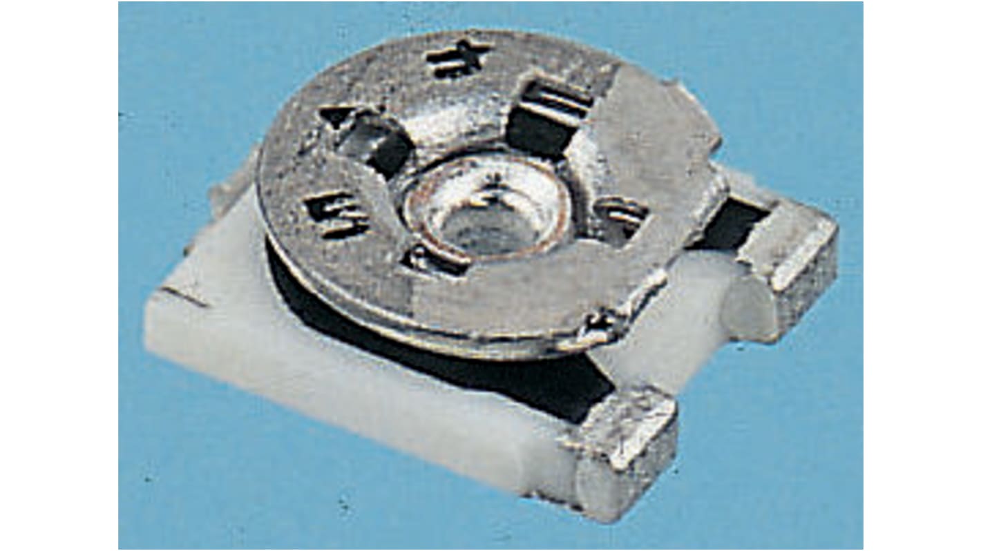 100Ω, SMD Trimmer Potentiometer 0.1W Top Adjust Bourns, TC33