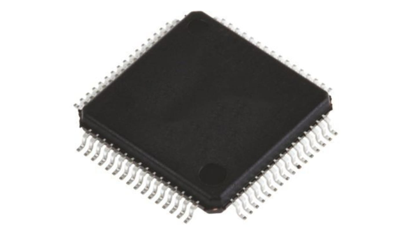Microchip AT90CAN128-16AU, 8bit AVR Microcontroller, AT90, 16MHz, 128 kB Flash, 64-Pin LQFP