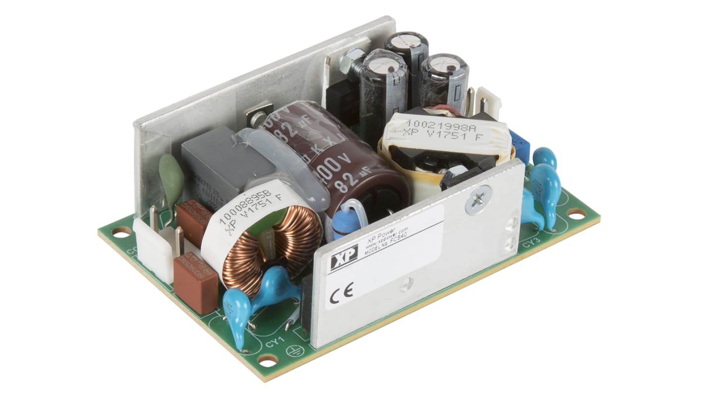 Alimentatore switching XP Power FCS40US36, 40W, ingresso 80 → 264V ca, uscita 36V cc, 1.11A