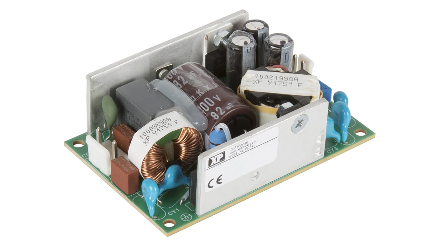 Alimentatore switching XP Power FCS40US48, 40W, ingresso 80 → 264V ca, uscita 48V cc, 830mA