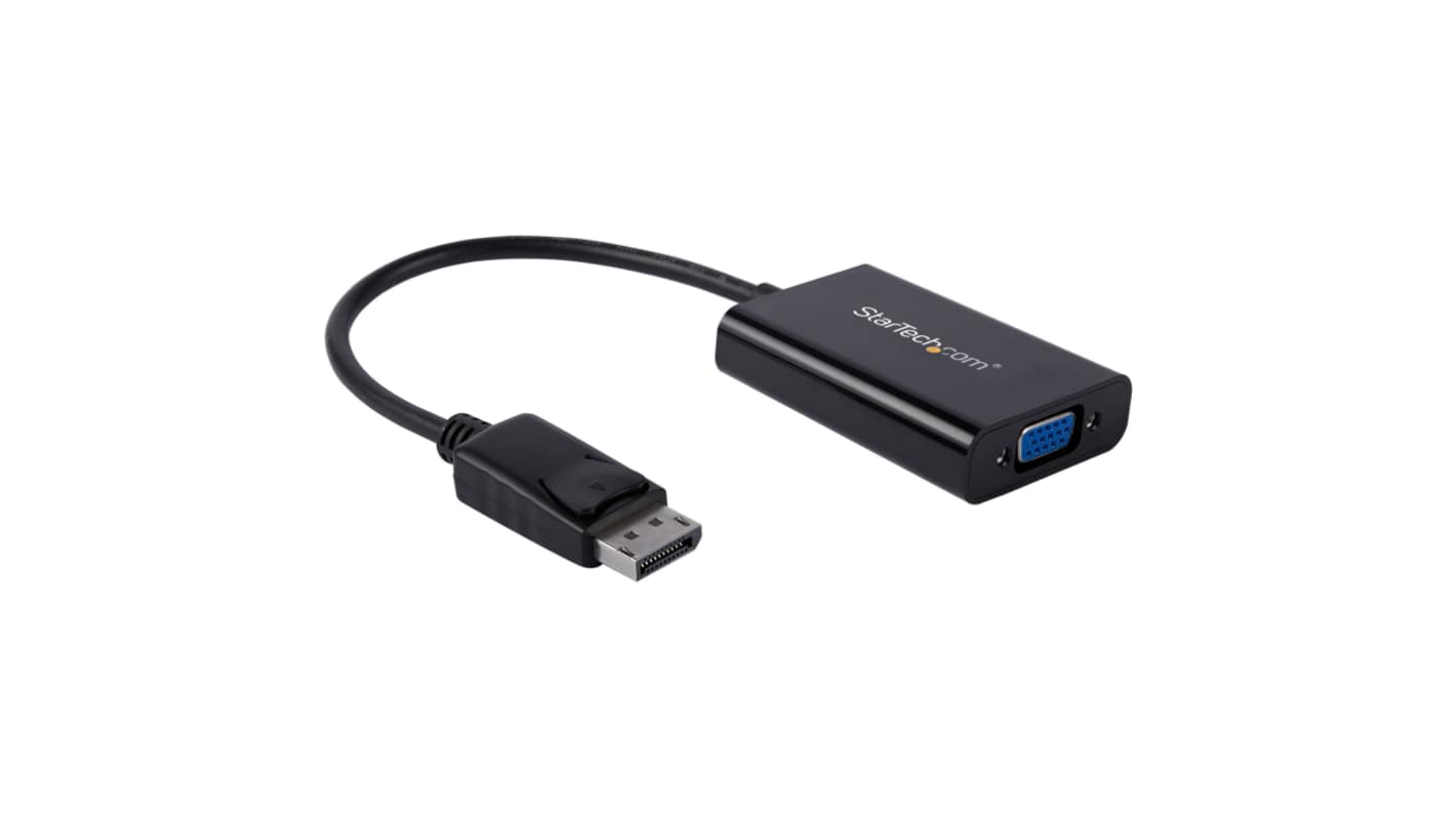 StarTech.com DisplayPort to VGA Adapter, 250mm Length - 1920 x 1200 Maximum Resolution