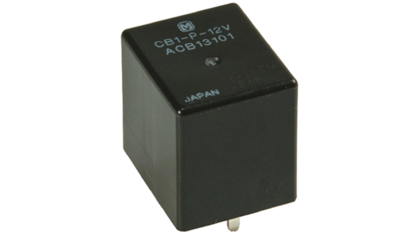 Panasonic PCB Mount Automotive Relay, 12V dc Coil Voltage, 70A Switching Current, SPST