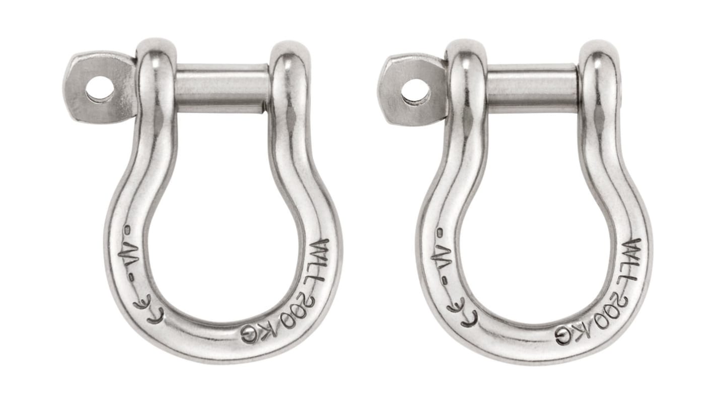 Conector de asiento Petzl C087AA00 de Acero inoxidable con cierre roscado