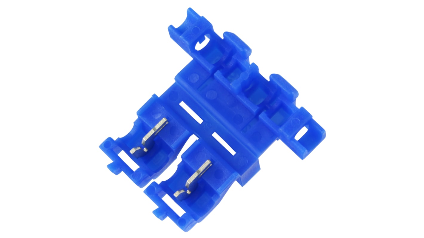 RS PRO Splice Connector, Blue, Insulated 0.75 → 2.5 mm², 18 → 14 AWG